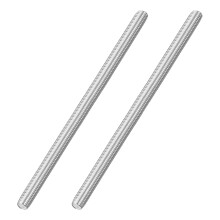 M10x190mm Fully All Threaded Rod, 2Pcs 316 Stainless Steel Long Threaded Screw 1.5mm Thread Pitch Right Hand Threads for Furniture Mounting Assembly F