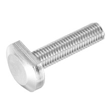 2Pcs T Slot Drop-in Bolt, M12 x 50mm T-Slot Bolts 304 Stainless Steel t Shape Stud Sliding Screw Hammer Head T-Bolt for Track Aluminum Alloy Rack Asse