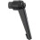 1Pcs M8 Adjustable Knobs Handle Female Thread Push Button Ratchet Quick Release Locking Rotating Bolt for Lathe Machinery, Black 1