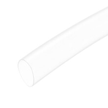 Heat Shrink Tubing 1/4"(6mm) Dia 2:1 Heat Shrink Wrap Cable Sleeve Heat Shrink Tube 15m Length Clear