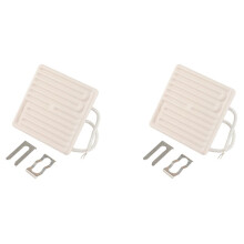 2X Plaque Chauffante Chauffante en Céramique de Chauffage Supérieur Infrarouge IR 120X120MM 220V 650W pour la Station de Reprise BGA à Souder