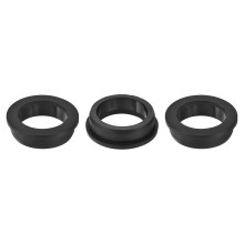 3Pcs Rubber Grommets 50mm Drill Hole, 40mm ID Hole Top Hat Grommet Black Silicone Rubber Hole Plug Gasket for Wiring, Automotive