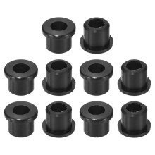 12Pcs Rubber Grommets 12mm Drill Hole, 8mm ID Hole Top Hat Grommet Black Silicone Rubber Hole Plug Gasket for Wiring, Automotive