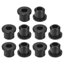 38Pcs Rubber Grommets 8mm Drill Hole, 5mm ID Hole Top Hat Grommet Black Silicone Rubber Hole Plug Gasket for Wiring, Automotive