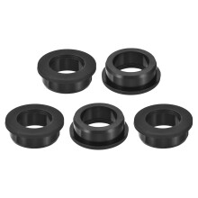 5Pcs Rubber Grommets 38mm Drill Hole, 28mm ID Hole Top Hat Grommet Black Silicone Rubber Hole Plug Gasket for Wiring, Automotive