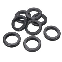 8Pcs Rubber Grommets 1-9/16 ID, 1-3/4 Drill Hole, Firewall Grommet Automotive Rubber Hole Eyelet Ring Gasket for Wire Cable Hose Protection, Metal Ele