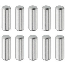 10 Pcs 3/16x1/2 Dowel Pins, Bearing Steel Cylindrical Dowel Pins Shelf Support Peg Pin Rod Fasten Elements Metal Shelf Pegs