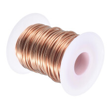 Soft Copper Wire (14 Gauge, 65.6 FT), 99.9% Pure Bare Copper Wire 1.6mm Solid Craft Wire for DIY Crafting Gardening Decoration (20Meter)