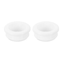 2Pcs Rubber Grommets Fit 1.18" (30mm) Hole Dia.0.59" (15mm) H 0.31"(8mm) ID Hole Top Hat Grommet Silicone Rubber Hole Plug Gasket for Electrical Box C