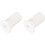 2Pcs Wall Grommets for Cables, 3/4"(19mm) Silicone Cable Wall Bushing Feed Through Cable Routing Kit with 7mm Hole Accessories Pass Through for Ethern 1