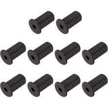10Pcs Wall Grommets for Cables, 3/4"(19mm) Silicone Cable Wall Bushing Feed Through Cable Routing Kit with 7mm Hole Accessories Pass Through for Ether