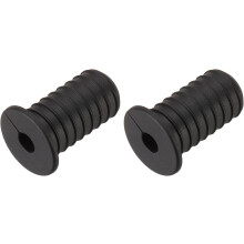 2Pcs Wall Grommets for Cables, 3/4"(19mm) Silicone Cable Wall Bushing Feed Through Cable Routing Kit with 7mm Hole Accessories Pass Through for Ethern
