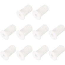 10Pcs Wall Grommets for Cables, 3/4"(19mm) Silicone Cable Wall Bushing Feed Through Cable Routing Kit with 7mm Hole Accessories Pass Through for Ether