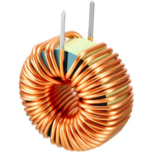Vertical Toroid Magnetic Inductor Monolayer Wire Wind Wound 220uH 11A Inductance Coil