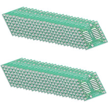 SSOP 14PIN 0.65 / SOP 14PIN 1.27 to DIP Adapter PCB Board Surface Mounted Devices Converter 50pcs