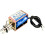 DC 12V 25N 10mm Stroke Pull Type Open Frame Solenoid Electromagnet Linear Motion JF-1039 1