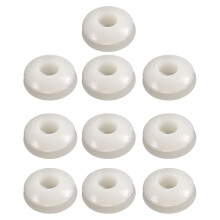 10pcs Double Side Rubber Ring Sealing Grommet Wire Grommets White 8mm x 5mm