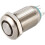 Latching Metal Push Button Switch 12mm Mounting Dia 1NO 5V Blue LED Light High Flat 1