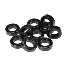 10pcs 19.3 x 33.7 x 11.3mm Ferrite Toroid Ring Iron Powder Toroid Cores Black Gray