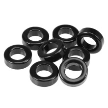 8pcs 19.3 x 33.7 x 11.3mm Ferrite Toroid Ring Iron Powder Toroid Cores Black Gray
