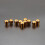 10 Pcs Guitar Switch Tip Cap Guitar Control Knobs Pickup Selector Switch Tip 6