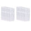 24 Pack Clear Plastic Envelopes  Envelopes Expandable Files Document Folders with Button & String Tie Closure A4 1