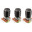 3Pcs 5K Ohm Variable Resistors SingleTurn Rotary Carbon Film Taper Potentiometer with Knobs 1