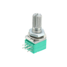 RK097G 10K Ohm Variable Resistors Dual Turn Rotary Carbon Film Taper Potentiometer