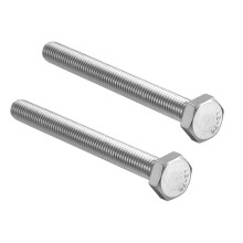 M10x100mm Hex Bolts 304 Stainless Steel Hexagon Screw Bolt 2pcs