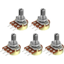 WH148 1M Ohm Variable Resistors Single Coil Film Potentiometer 5pcs