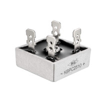 KBPC2510 1000V 25A Single Phase Bridge Rectifier Half-Wave Gray