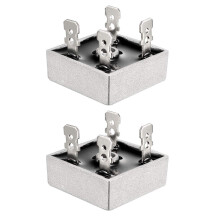 KBPC1510 1000V 15A Single Phase Bridge Rectifier Half-Wave Gray 2Pcs