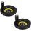 Hand Wheel 80mm Diameter 10mm Hole Diameter for Milling Machine 2Pcs 1