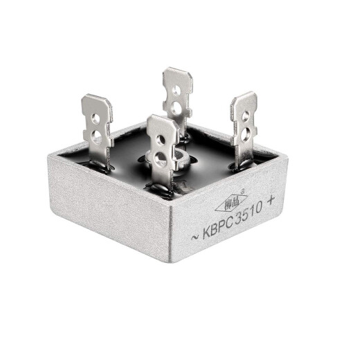 KBPC3510 1000V 35A Single Phase Bridge Rectifier Half-Wave Gray