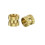 Knurled Insert Nuts - 50Pcs M3 x 4mm Length x 4mm OD Female Thread Brass Threaded Insert Embedment Nut for 3D Printer 1