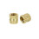 Knurled Insert Nuts - 50Pcs M4 x 5mm Length x 5mm OD Female Thread Brass Threaded Insert Embedment Nut for 3D Printer 1