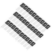 30 Pcs D882 Transistor TO-126 3A NPN 3 Pins PCB Through Hole Bipolar 30V 3A 1.25W