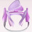 Posture Reminder Neck Support Collar for Office Reading and Home Rests Blue L 9