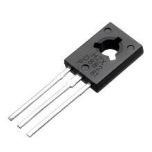 100 Pcs D882 Transistor 3A TO-126 NPN 3 Pins PCB Through Hole Bipolar Transistor 30V 3A 1.25W