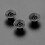 3Pcs Electric Guitar Knobs Guitar Potentiometer Control Knobs 6mm Rotary Shaft 5