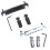 Bridge Saddle Tailpiece for LP Style Electric Guitar Replacements without Code Silver 2