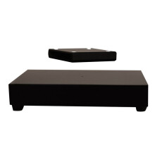 Magnetic Levitating Display Stand with LED Light Rotating Jewelry & Collectibles Floating Platform EU Plug