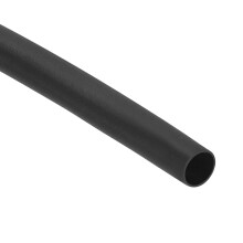 6.56 ft 4:1 Ratio Heat Shrink Tubing, 0.16" ID Wire Heat Shrink Tube, Waterproof Tubing Adhesive Shrinkable Wire Wrap Tube for Cable Sealing, Black