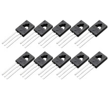 10 Pcs 13003 Transistor TO-126 NPN 3 Pins PCB Through Hole Bipolar Transistor 400V 1.5A 1.25W