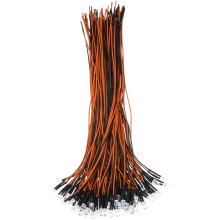 100pcs 5mm LED Diode Lights, Orange Light DC 12V Pre-Wired Small Emitting LED Light High Brightness