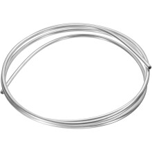 Stainless Steel Tubing Coil, 5/16" OD x 10Ft Industrial 304 Stainless Steel Tube, Welded Steel Tubing 0.04" Thick, Silver Tone