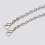 Replacement Metal Chain For Handle Bag Handbag Accessories Bag Criticism Silver 1 meter 1