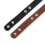 2 Pcs Lady Shoulder Bag DIY Replacement Handles Button Four Button Handbag Belts Brown 5
