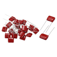 20Pcs CBB22 630V 104J 5% Tolerance Through Hole Metallized Polypropylene Film Capacitors