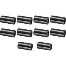 10pcs Stainless Steel Spacer 3/8" Bore x 1/2" OD x 1" Length Screw Bushing Plain Finish Round Metal Spacers for 3/8" Screws Bolts and Rods